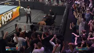 Omos Chokeslam Through the Announce Table!