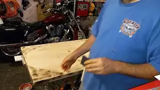 Getting butcher block table top ready/Подготавливаем столешницу - PART1