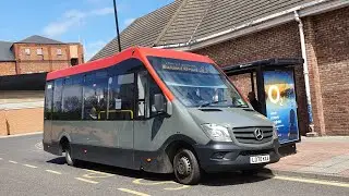 UPGRADED ALLOCATION: Route 319 | LO70KXA - Gateshead Central: Mercedes-Benz/Mellor Strata Plus