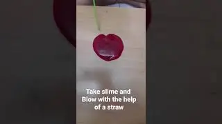 How to Make A balloon with the help of slime , slime balloon , Lavi's Craft