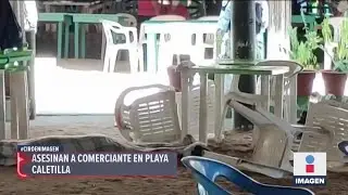 Asesinan a comerciante en playa Caletilla | Noticias con Ciro G&oacute;mez Leyva