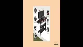 Bestfire Dual Fuel Grill Combo - Propane & Charcoal Grill with Flat Top, 2 Side Shelves & 12K BTU...