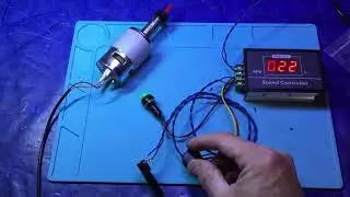 PWM controller with 775 spindle motor at 24V (from Banggood)