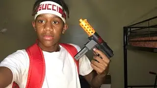Unboxing cap gun/ full auto BB gun