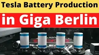 Tesla Shows Sneak Preview of 4680 Battery Production in Giga Berlin