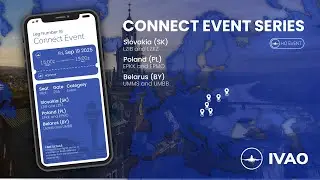 IVAO 18th Connect Series | Minsk - Modlin - M.R Stefanik | UMMS-EPMO-LZIB (Portrait)