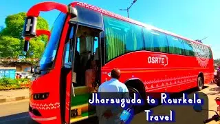 Osrtc Volvo Bus Jharsuguda to Gaya | Jharsuguda to Rourkela Journey Vlog | Osrtc Volvo Bus