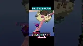 Smoothest Fireball Clutch Ever in Bed Wars 🔥🏆