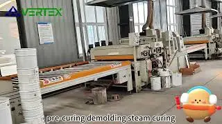 🫛🥦Introduction of production line process flow#fiber #cement #board #machine #manufacturing #factory