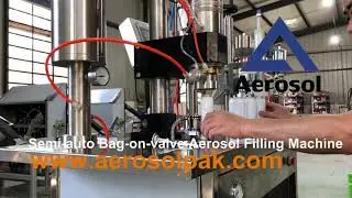 Bag-On-Valve BOV Aerosol Filling Equipment