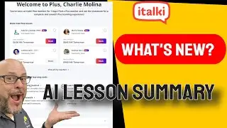 What is ITalki Plus?  Exploring iTalki&rsquo;s New AI Classroom: Lesson Recap & Review |