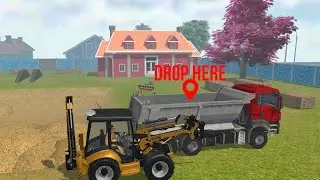 Blocky Farm & Racing Real Excavator 2019 - Built new farm including animal stables Android / IosPlay
