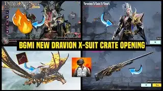 BGMI NEW X SUIT 10 UC TRICK / DRAVION X SUIT CRATE OPENING TIPS AND TRICKS / BGMI 10 UC SPIN X SUIT