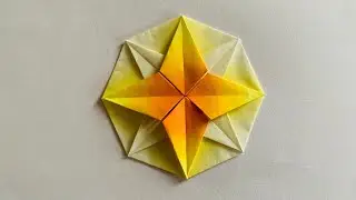 Origami Tutorial - Eight Pointed Star