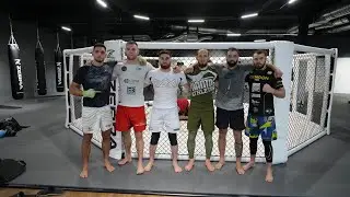 Training im Infinitus Gym/ graduierung zum pruple belt