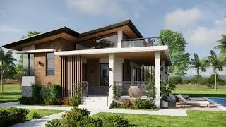 Split level House with Pool and spacious Veranda and roof deck