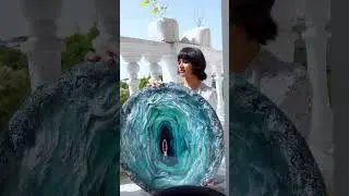 🌊🩵FROZEN LAKE Resin Wall Decor - 5 Days Workshop 🌺🌷**A Touch of Ice, A Splash of Art!🧡🌼