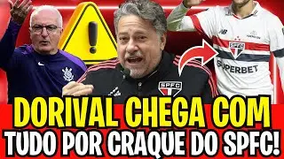 CHAP&Eacute;U NO TRICOLOR? DORIVAL JR &lsquo;FAZ PEDIDO&rsquo; E CORINTHIANS QUER JOGADOR DO S&Atilde;O PAULO PARA 2026!