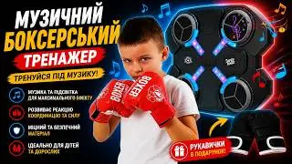 Боксерский тренажер на стену для детей Music Boxing Target Bluetooth ME-139