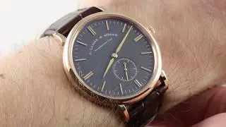 A. Lange & Sohne Saxonia Boutique Edition 216.033 Luxury Watch Review