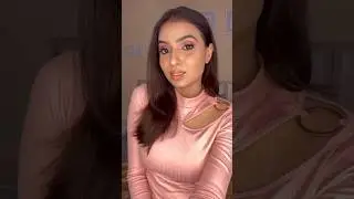 Eye makeup with pink and peach eye shadow #fashion #makeup