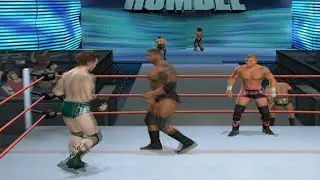 WWE SmackDown против Raw 2011 — Королевская битва на 30 человек (4K60fps)