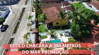 (VENDIDA)TOUR COMPLETO - CASA NA PRAIA COM 1100 METROS DE TERRENO A 350 METROS DO MAR PREÇO BAIXO
