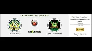 CPL 2019 Match 22, 23 25Sep19, 26Sep19, Prediction, STLZ vs GAW, BT vs TKR