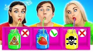 Don&rsquo;t Choose the Wrong Mystery Drink Challenge | Funny Situations and Fails Multi DO Food Challenge