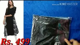Paytm Mall Kurti Rs .499👗 Unboxing Upload By Unbox Shopping