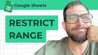 How to Restrict Edit Access to a Range