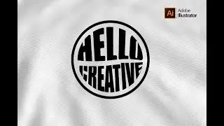 How to Make Circle Typography in Adobe Illustrator  Illustrator Tutorial