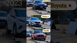 Volkswagen vs Toyota vs Ford 2023 🚙🔥 Off-Road Suspension Test!