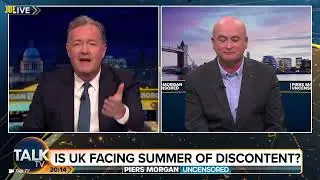 Mick Lynch has to tell Piers Morgan that Thunderbirds aren't real in bizarre interview