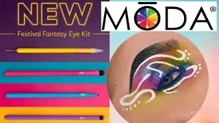 MODA BRUSHES Festival Fantasy Eye Kit | Thebriabeauty
