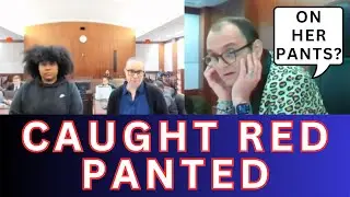 Red Paint On Pants, Judge Fleischer Reacts to Strange Case