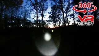 Night Bike Ride | VR 360° Virtual Cycling Biking