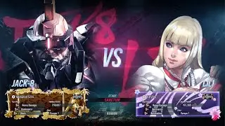 Tekken 8 Blue Ranked: Jack-8 Set #57 - Smoked this cheap loser character!