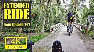 Cycling the Mekong Delta| EXTENDED RIDE 4K