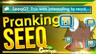 I Tricked SEEQ Into Making A Fake Video! | Growtopia