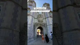 Pena Palace in Sintra, Portugal #travelvlog #travel #cruisingwithkate #europetravel