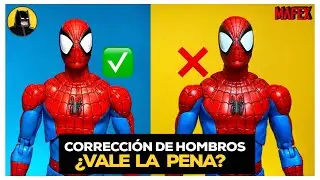 TUTORIAL | Hombros invertidos | MAFEX Amazing Spider-Man | Swap shoulders