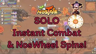 Nostale : SOLO Instant Combat + 11 alt & NosWheel Spins! (US Server)