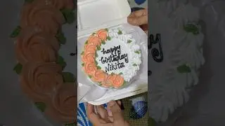 Floral bento cake  #shorts #shortsfeed #ytshorts