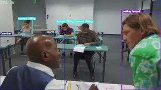 AI Classroom Cheating Detection System | Real-Time Exam Surveillance with YOLOv8 & OpenCV
