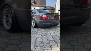 BMW E46 M3 Turbo AGA Sound Check ( Das Original 😅 ) #Brutal csl_dani