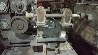 Rolling mill funnel line of pinch roll and thermex