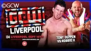 Tony Deppen vs Robbie X / Singles Match / GCW Liverpool 2022 / WWE 2K22