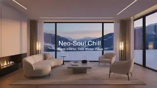 Cozy Living Room Retreat 🌅 | 1990s Neo Soul, Warm Vibes