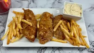 Crispy Fish n Chips Recipe | Restaurant Style Fish Fry | Khan in the Kitchen